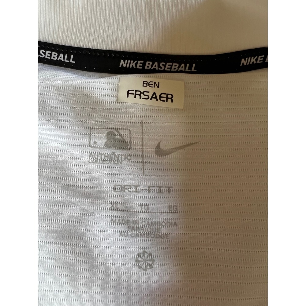 Nike San Diego SD Padres MLB Authentic Collection Long Sleeve Shirt XL MLB-Worn - Picture 6 of 10